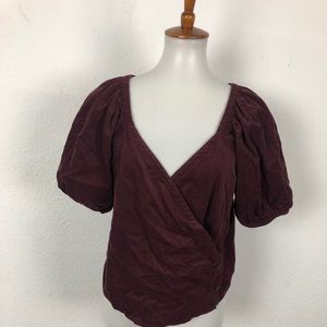 Madewell nwt crop top women medium style NC815